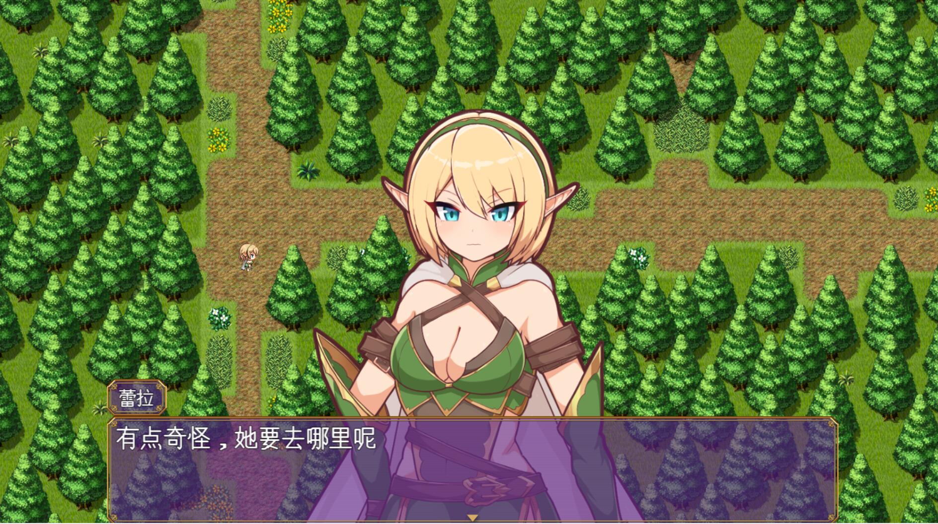 [PC][RPG]精灵蕾拉和兽人的秘密村庄-[AI挂载中文版]-菁选游戏宝库