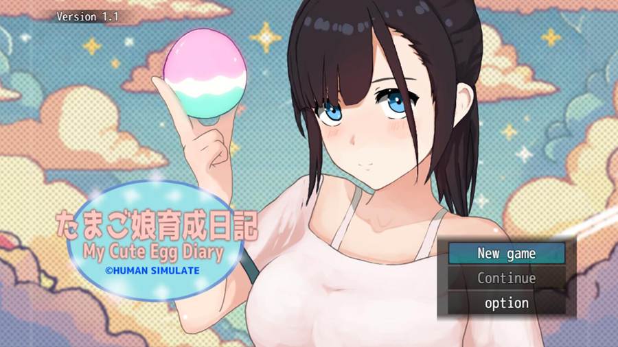 [PC][SLG]鸡蛋女孩育成日记/My Cute Egg Diary v1.1-[DL官中版]-菁选游戏宝库